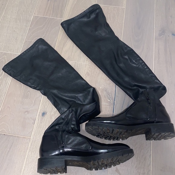 Over knee high leather boots - Picture 3 of 3